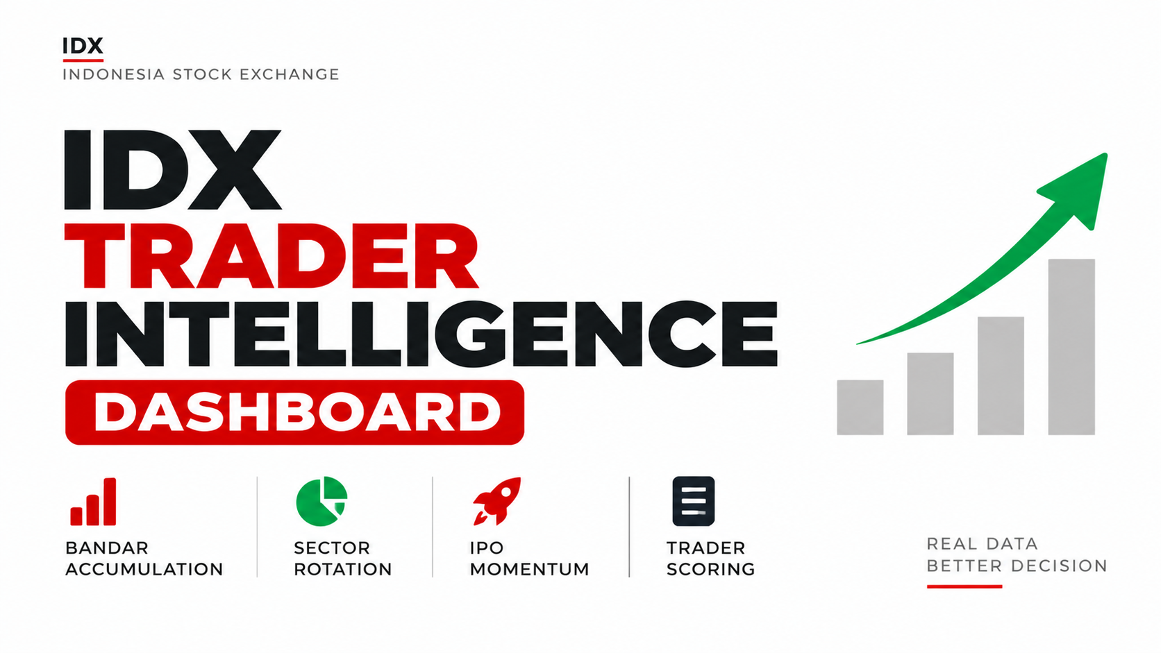 IDX Trader Intelligence Dashboard Using Bandar Accumulation and Market Sentiment Analysis
